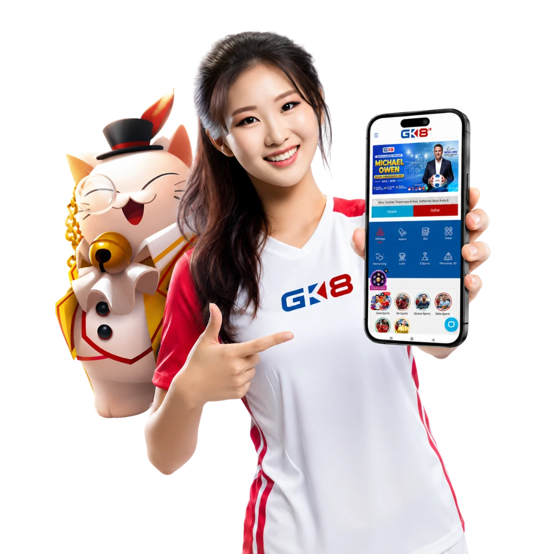GK8 representative presenting the mobile platform